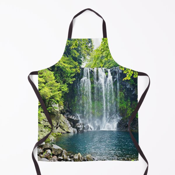 Item preview, Cheonjiyeon waterfall in the Jeju island, Korea Photography designed and sold by Tjokko-chan.