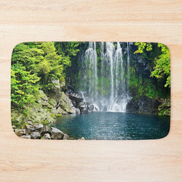Item preview, Cheonjiyeon waterfall in the Jeju island, Korea Photography  designed and sold by Tjokko-chan.