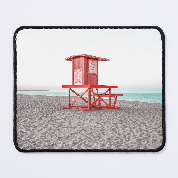 Item preview, Red Beach Hut designed and sold by koovoxdogs.