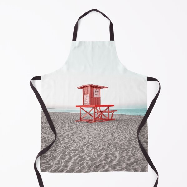 Item preview, Red Beach Hut designed and sold by koovoxdogs.
