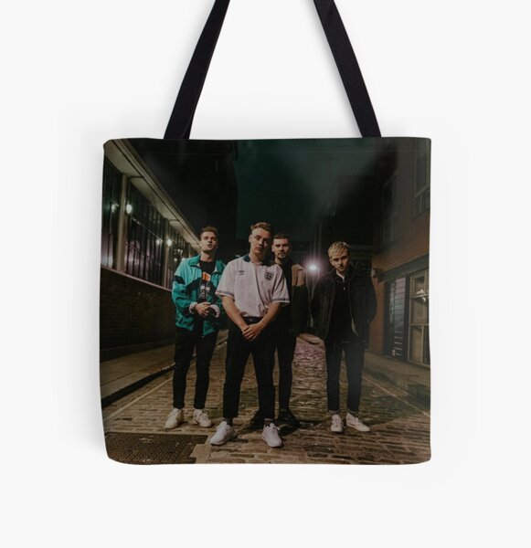 only the poets louis tomlinson musical band tote bag