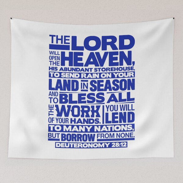 Item preview, Deuteronomy 28:12 You Will Lend To Many Nations designed and sold by plushism.