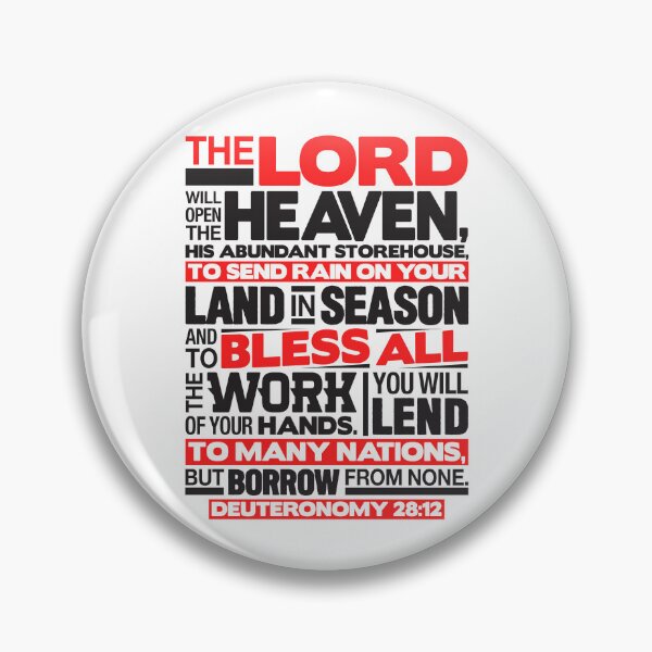 Item preview, Deuteronomy 28:12 You Will Lend To Many Nations designed and sold by plushism.