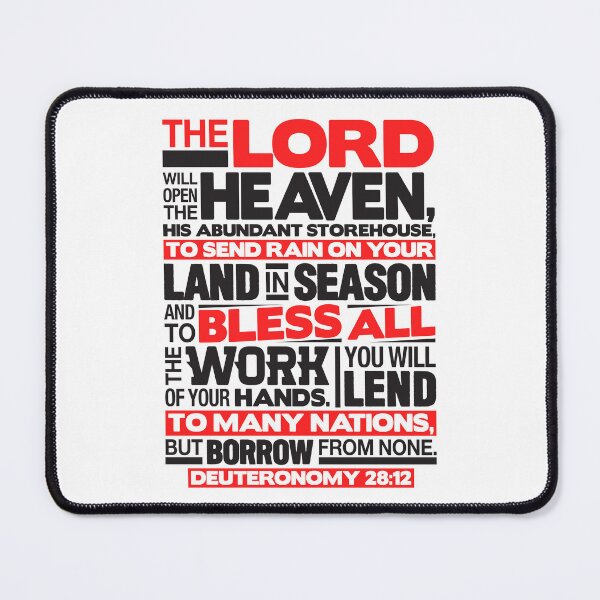 Item preview, Deuteronomy 28:12 You Will Lend To Many Nations designed and sold by plushism.