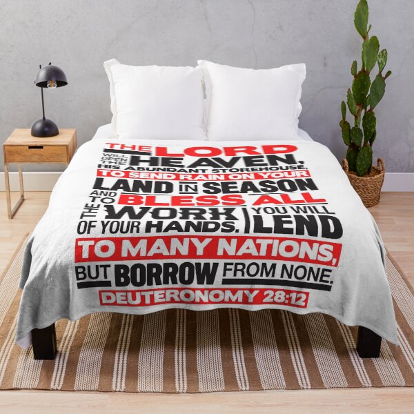 Item preview, Deuteronomy 28:12 You Will Lend To Many Nations designed and sold by plushism.