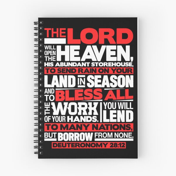 Item preview, Deuteronomy 28:12 You Will Lend To Many Nations designed and sold by plushism.