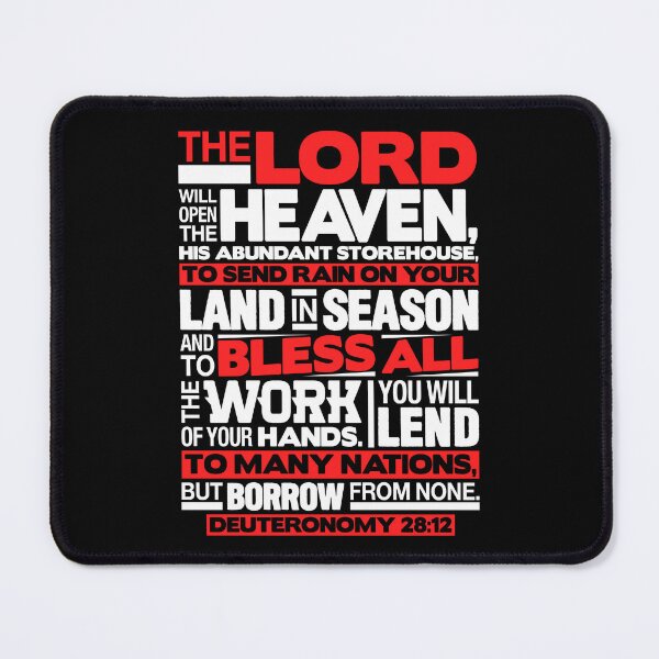 Item preview, Deuteronomy 28:12 You Will Lend To Many Nations designed and sold by plushism.