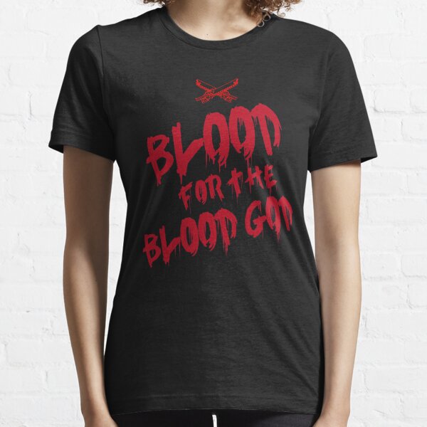Khorne Chaos God Graffetti - Blood for the Blood God Essential T-Shirt