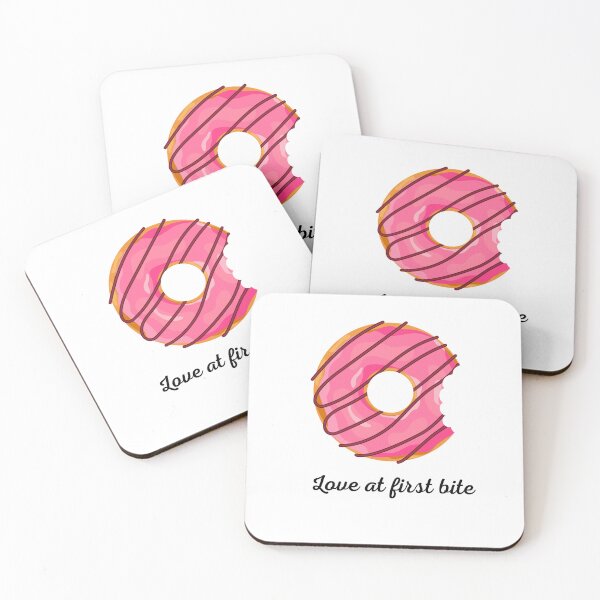 Item preview, Love at first bite  - Doughnut designed and sold by DoodlesnPoodles.