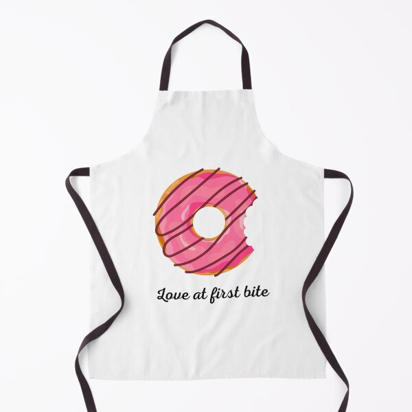Item preview, Love at first bite  - Doughnut designed and sold by DoodlesnPoodles.