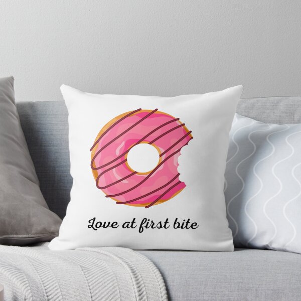 Item preview, Love at first bite  - Doughnut designed and sold by DoodlesnPoodles.