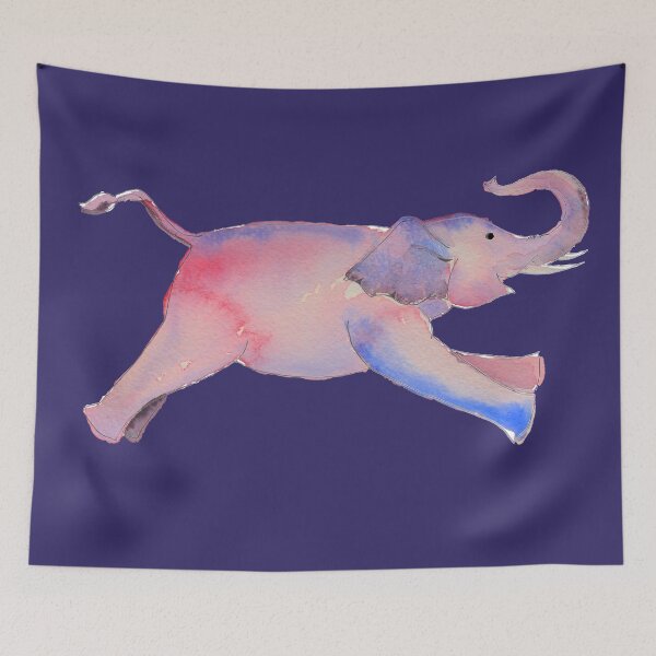 Item preview, Running Elephant designed and sold by elee.