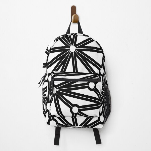 Item preview, Abstract geometric pattern - black and white. designed and sold by K.S ART.