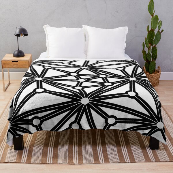 Item preview, Abstract geometric pattern - black and white. designed and sold by K.S ART.
