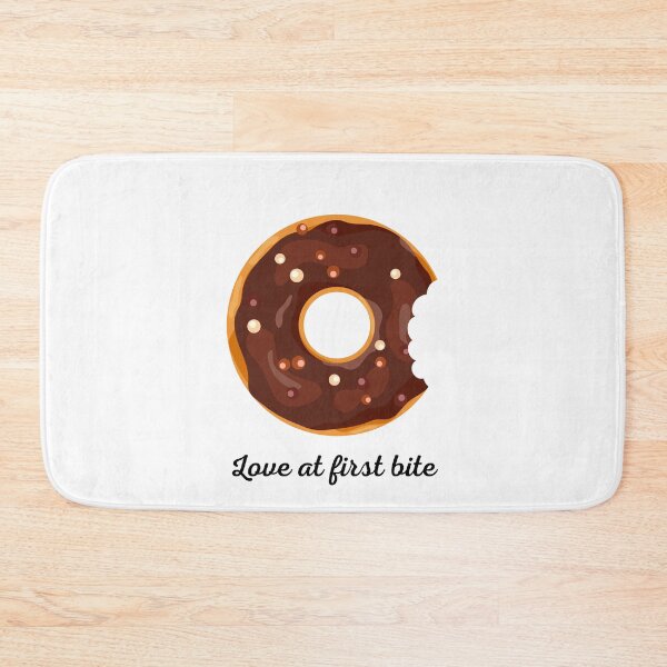 Item preview,  Love at first bite  - Doughnut designed and sold by DoodlesnPoodles.