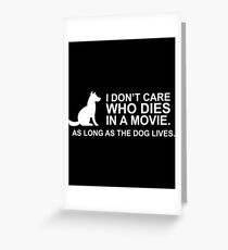 Animal dog lover PETA Love rescue Greeting Card