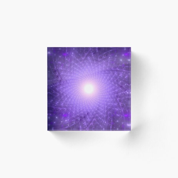 Sahasrara - The Thousand Petaled Lotus Acrylic Block
