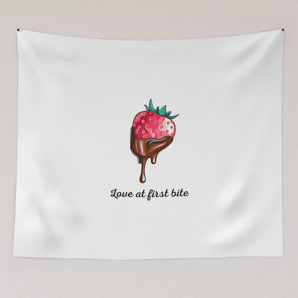 Item preview,   Love at first bite  - Strawberry chocolate designed and sold by DoodlesnPoodles.