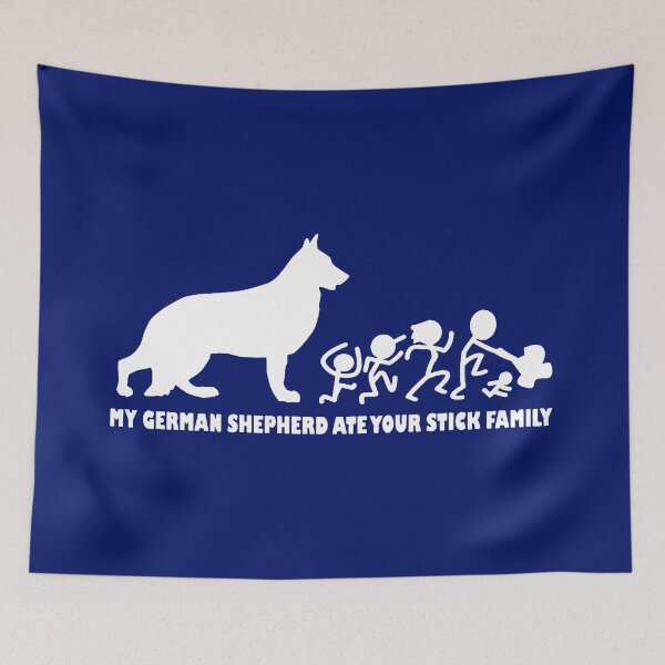 Item preview, My German Shepherd Ate Your Stick Family, For Men Women Black, Amazing Idea designed and sold by JOHNSTORE5.