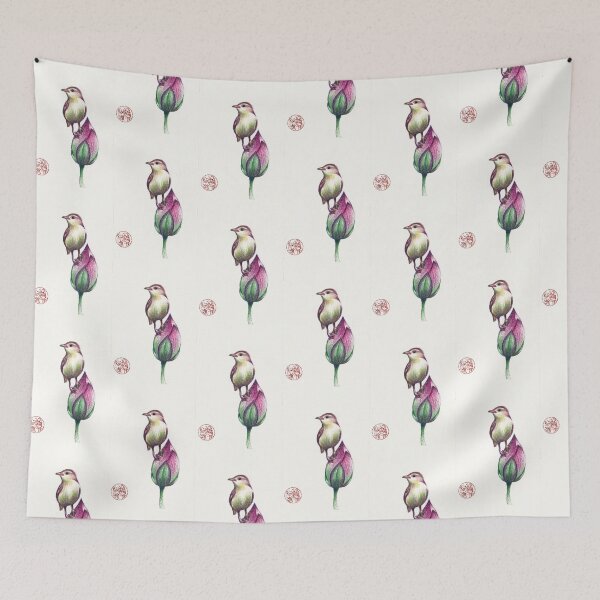 Item preview, Beautiful Baby Bird on a Bashful Bud designed and sold by Rebecca Rees.