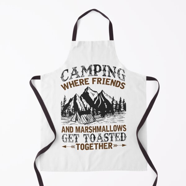 Item preview, Camping Where Friends And Marshmallows Get Toasted Together designed and sold by MindsArtDesign.