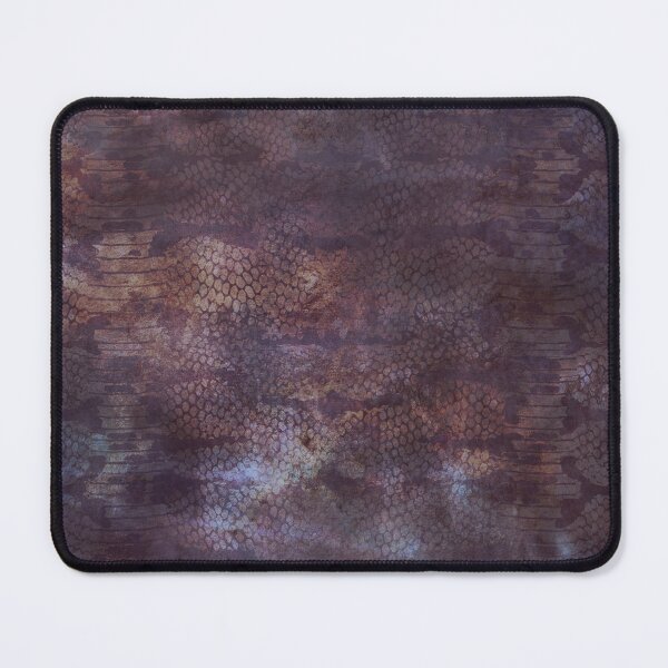 Item preview, Dark Purple and Rust Snake Skin Texture with Gothic Atmosphere designed and sold by Blixa6Studios.