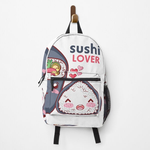 Item preview, Kawaii Temaki and Rice Roll love food japanese cartoon designed and sold by I'm  Redz.