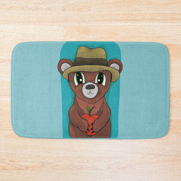 Item preview, Bear with apple designed and sold by Antiope33.