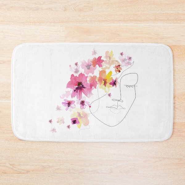 Item preview, Pink Yellow Flower Girl Design designed and sold by CreativNode.
