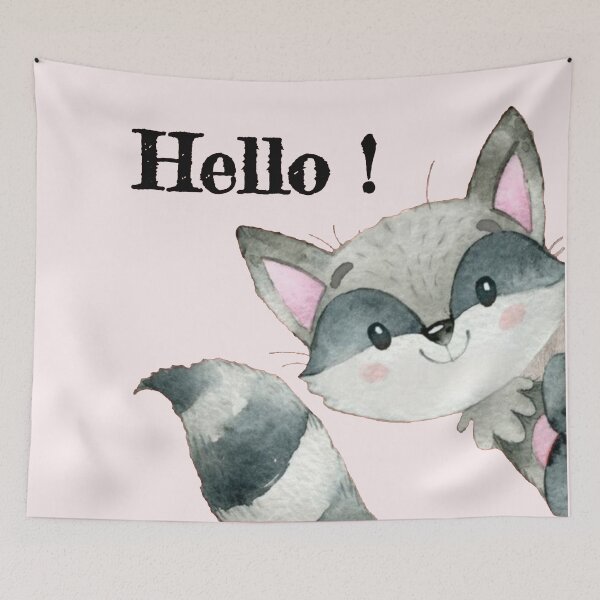 Item preview, Peeking raccoon designed and sold by Nesro34.