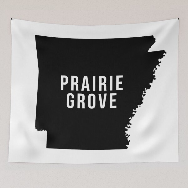 Item preview, Prairie Grove, Arkansas State Silhouette designed and sold by CartoCreative.