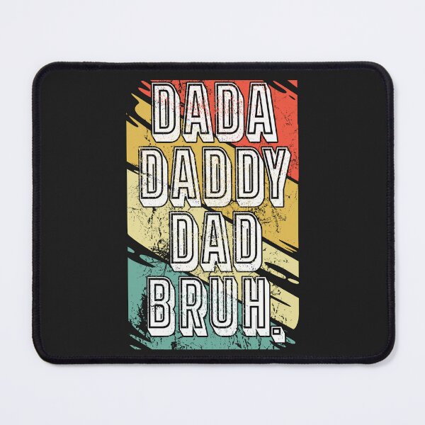 Item preview, Dada, Daddy, Dad, Bruh. Father's Day Gift - I Love Dad, Bad Jokes Great Dad, Party Favors - Vintage Sunset Colors designed and sold by zicutza.