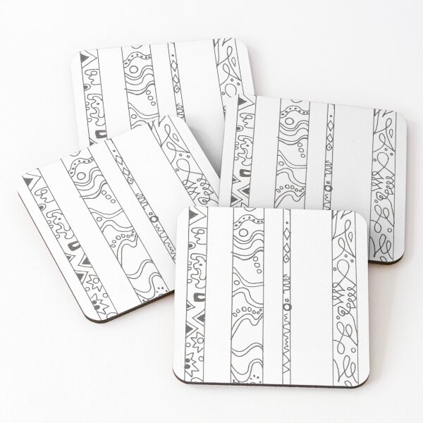 Item preview, Abstract drawing ornament | abstract painting ornament designed and sold by lausn.
