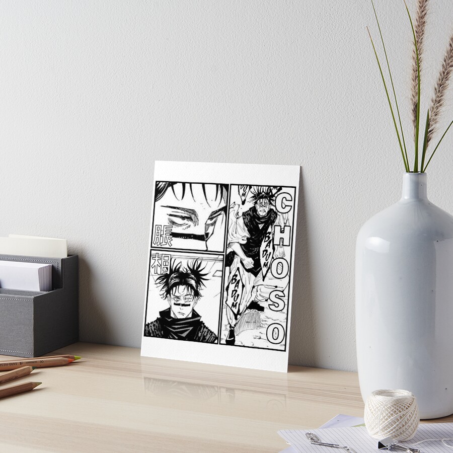 Choso Kamo Manga Toji Yuji Jujutsu Kaisen Movie Jjk Anime Art Board Print For Sale By 5576