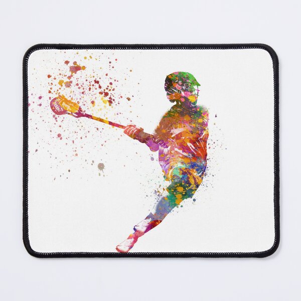Item preview, Lacrosse player man silhouette  designed and sold by paulrommer.