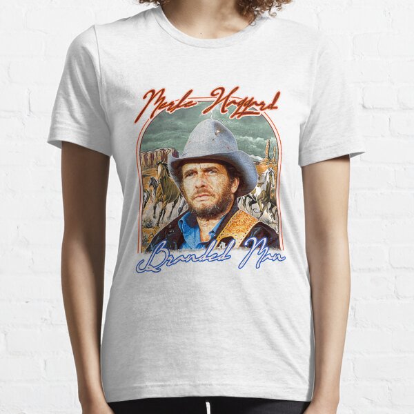 Merle Haggard dd Merle Haggard Merle Haggard Essential T-Shirt