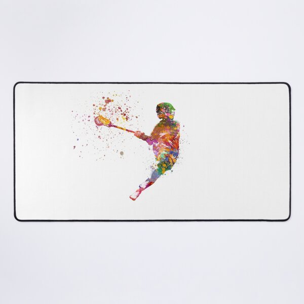 Item preview, Lacrosse player man silhouette  designed and sold by paulrommer.