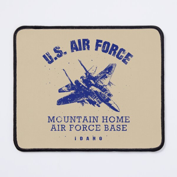 Item preview, Mountain Home AFB vintage blue designed and sold by Lidra Zehcnas.