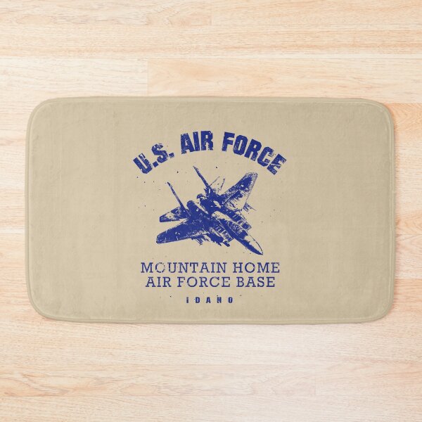 Item preview, Mountain Home AFB vintage blue designed and sold by Lidra Zehcnas.