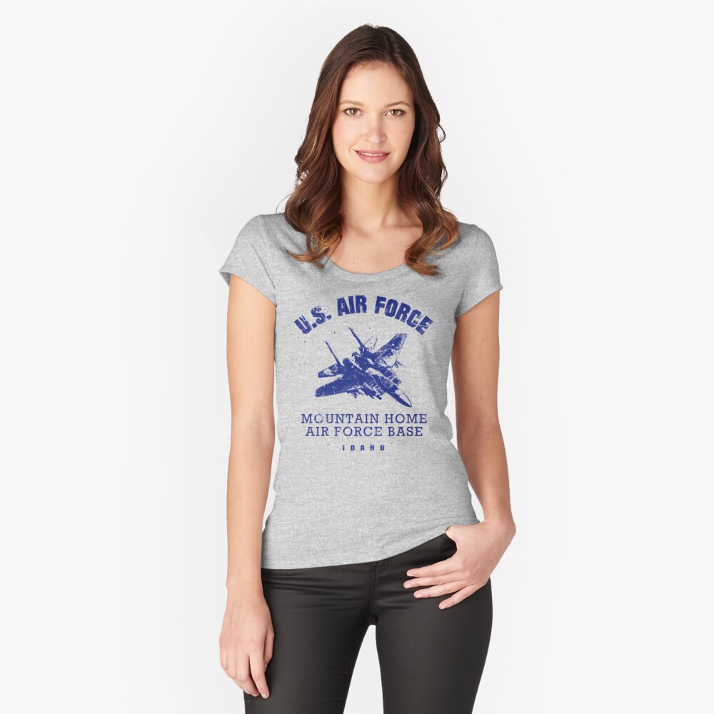 Item preview, Fitted Scoop T-Shirt designed and sold by Lidra-Redesign.