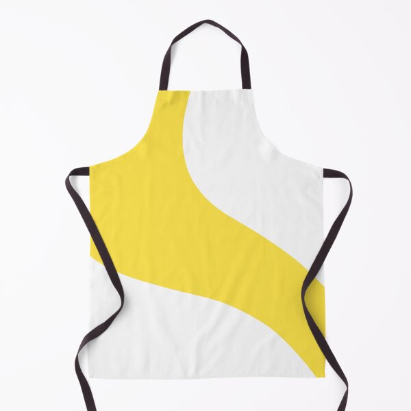 Item preview, Simple Waves - Lemon Yellow and White designed and sold by LAEC-Shop.