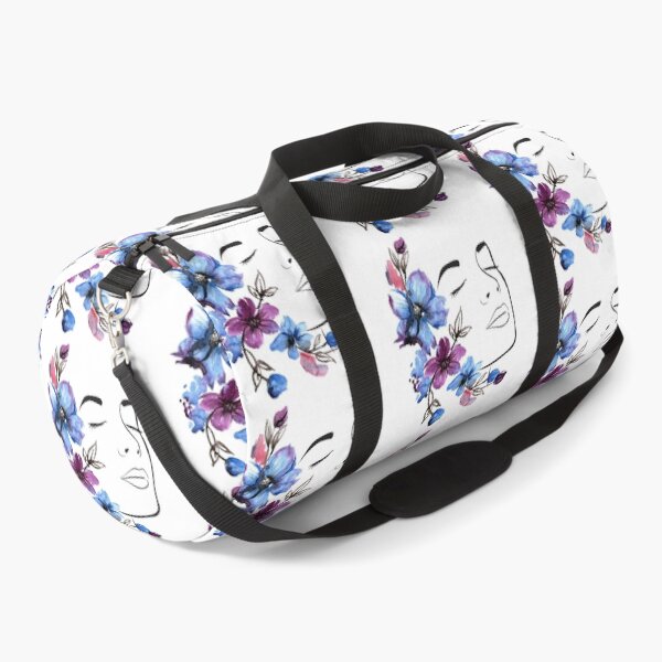 Item preview, Blue Purple Flower Girl Design designed and sold by CreativNode.