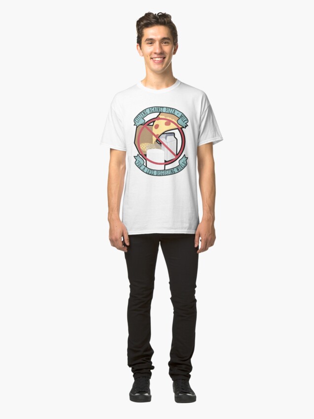 Alternate view of Don't Dip Your Pizza In Milk Classic T-Shirt