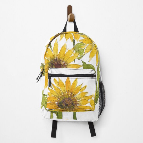 Item preview, Yellow Sunflower Fields Watercolour designed and sold by JRoseDesign.