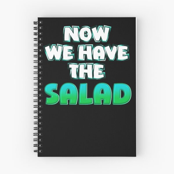 Item preview, Now we have the salad | Funny Denglish saying for vegetarians or fans of Denglish humor designed and sold by Gordenwear.