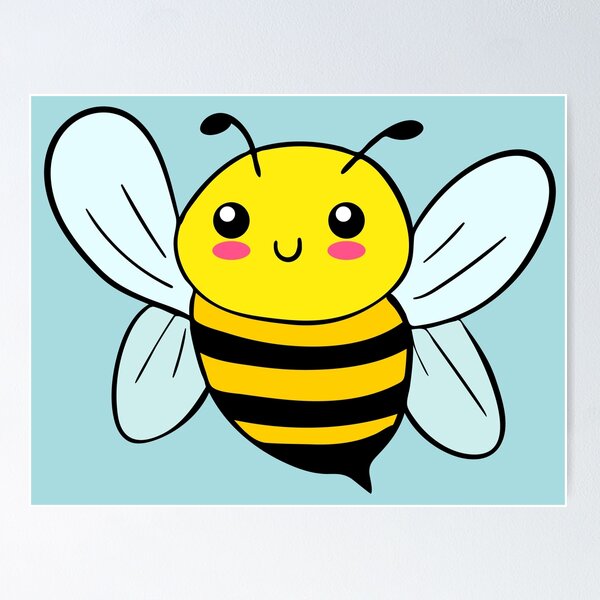 Cute Honey Bee drawing - YouTube