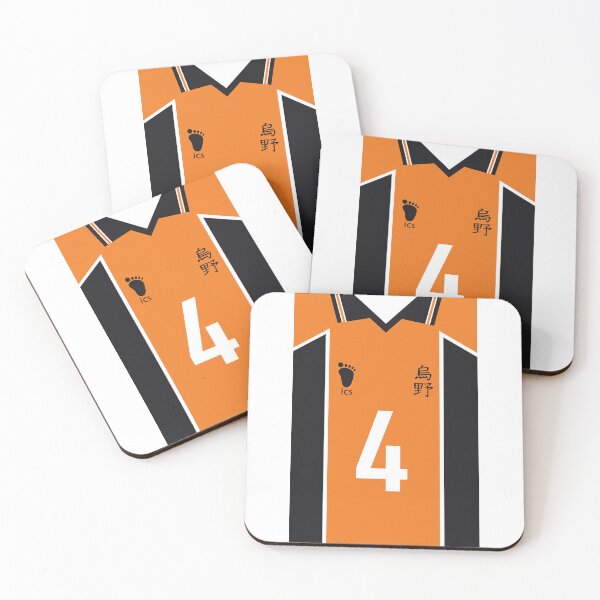 Item preview, Jersey Karasuno - # 4 Yu Nishinoya designed and sold by xaamelot.