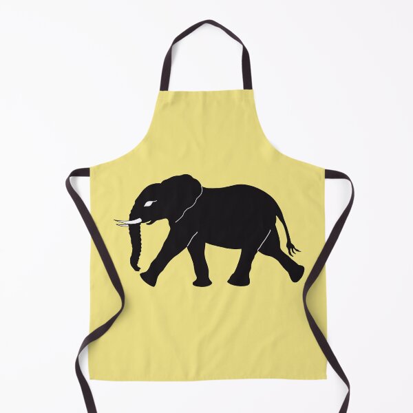 Artikelvorschau, A small elephant runs quickly through the picture entworfen und verkauft von Yven-Dienst.