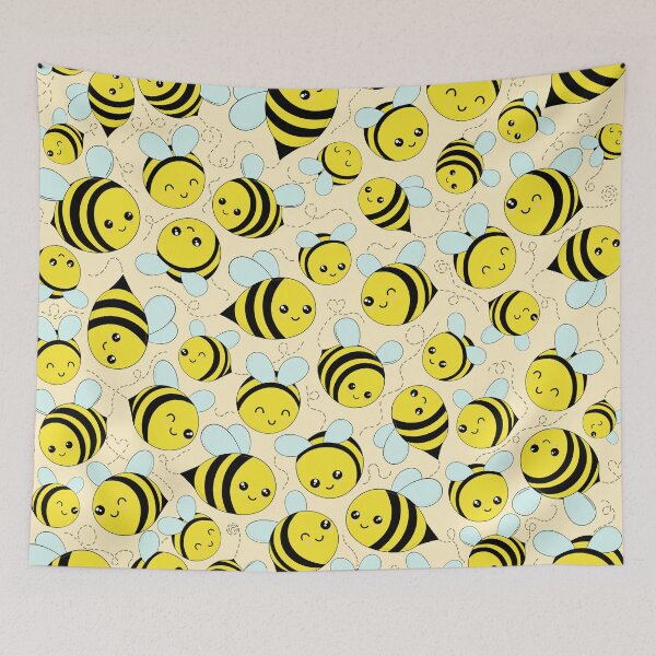 Item preview, Chibi Bees Pattern designed and sold by ShutterStudios.