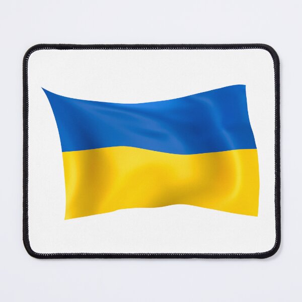Item preview, Ukraine Flag Banner Blue Gold Yellow designed and sold by lathspell.